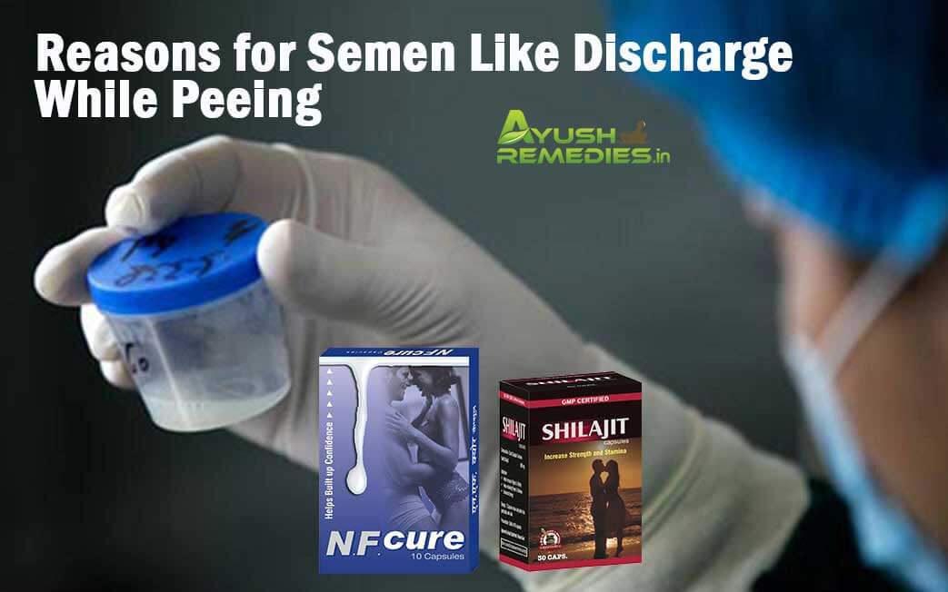 Semen Like Discharge While Peeing