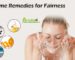 Home Remedies For Fairness