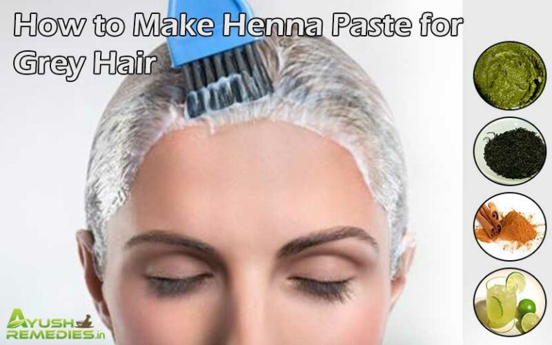 How To Make Henna Paste For Grey Hair Use Mehndi To Color Hair