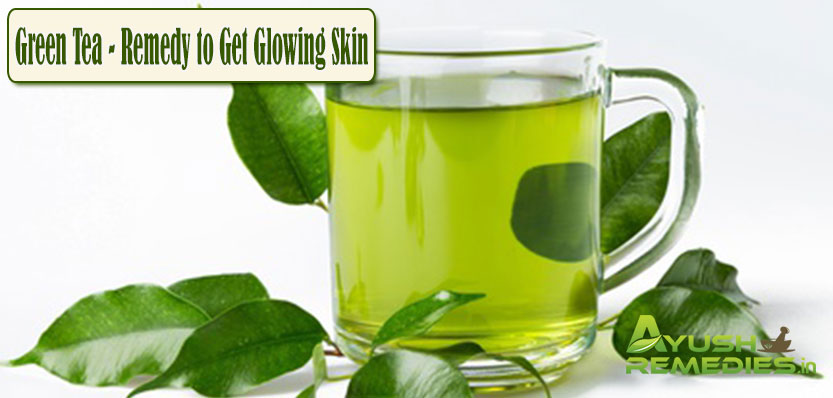 Green Tea Remedy to Get Glowing Skin