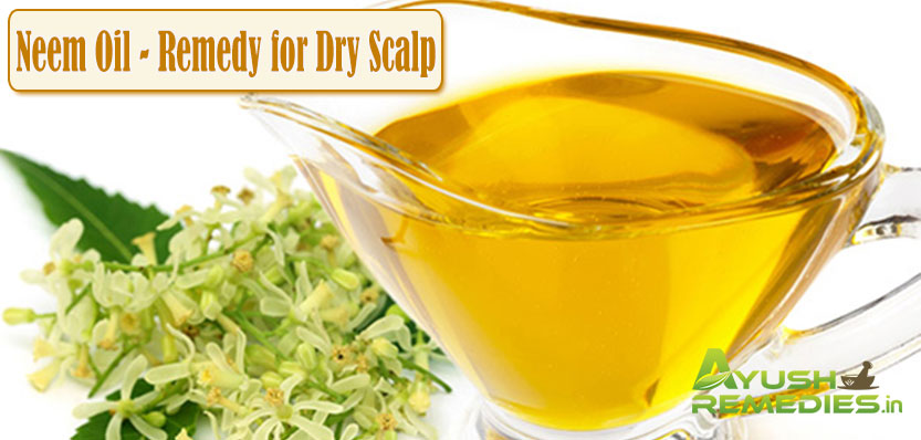 Neem Oil Remedy for Dry Scalp