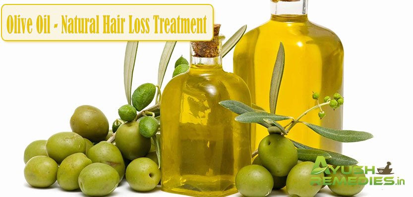 Olive Oil Natural Hair Loss Treatment