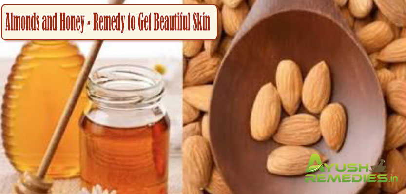 Almonds and Honey Remedy to Get Beautiful Skin