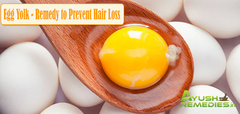 Egg Yolk Remedy to Prevent Hair Loss