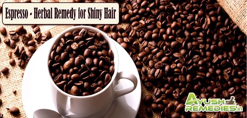 Espresso Herbal Remedy for Shiny Hair