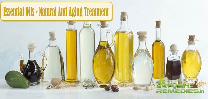 Essential Oils Natural Anti Aging Treatment