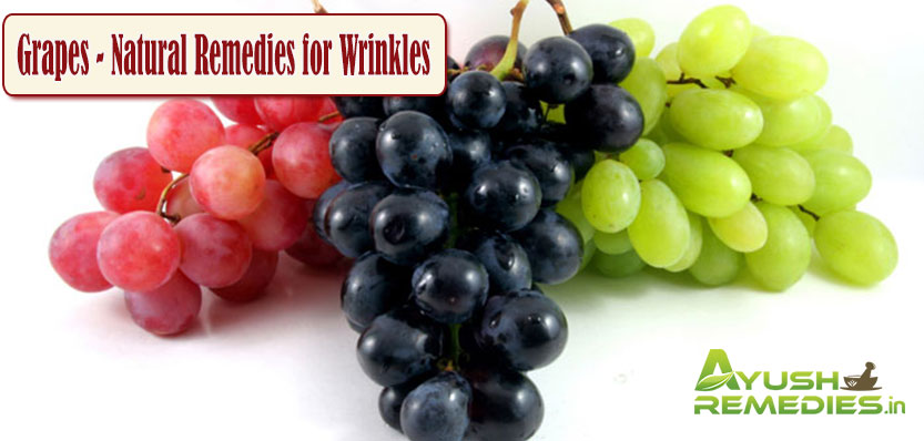 Grapes Natural Remedies for Wrinkles