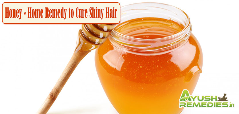 Honey Home Remedy to Cure Shiny Hair