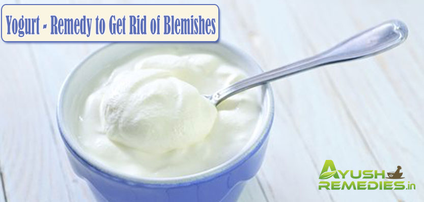 Yogurt Remedy to Get Rid of Blemishes