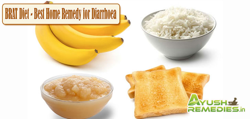 Brat Diet Remedy for Diarrhoea