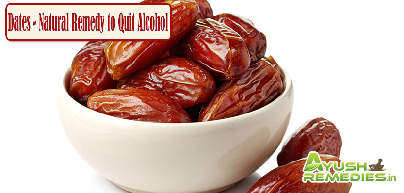 Dates Natural Remedy to Quit Alcohol