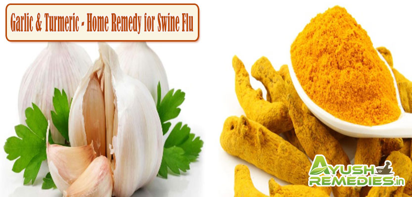 Garlic and Turmeric Home Remedy for Swine Flu