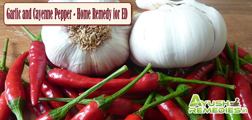 Garlic Cayenne Pepper Remedy for ED