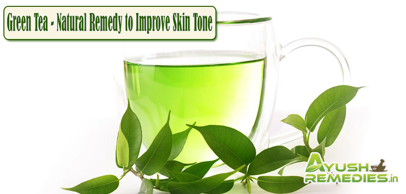 Green Tea Remedy to Improve Skin Tone