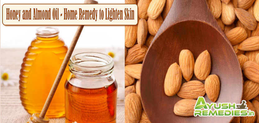 Honey and Almond Oil Remedy to Lighten Skin