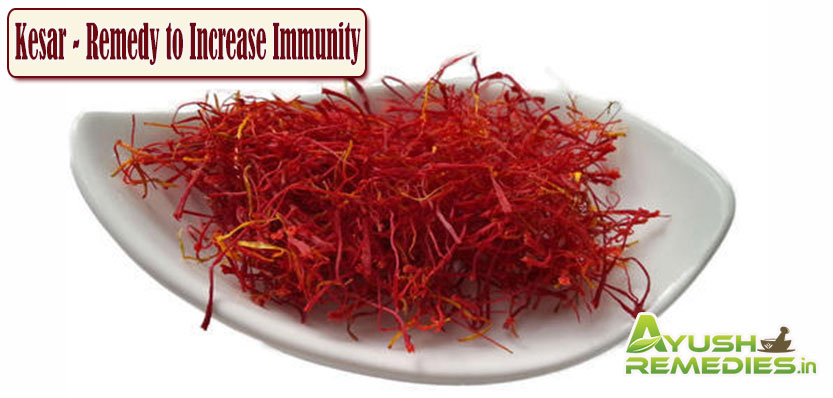 Kesar Remedy to Increase Immunity