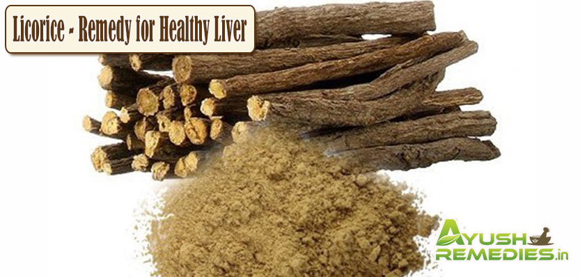 Licorice Remedy for Healthy Liver