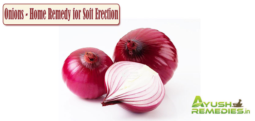 Onions Remedy for Soft Erection