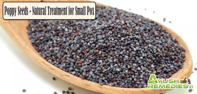 Poppy Seeds Natural Treatment for Small Pox