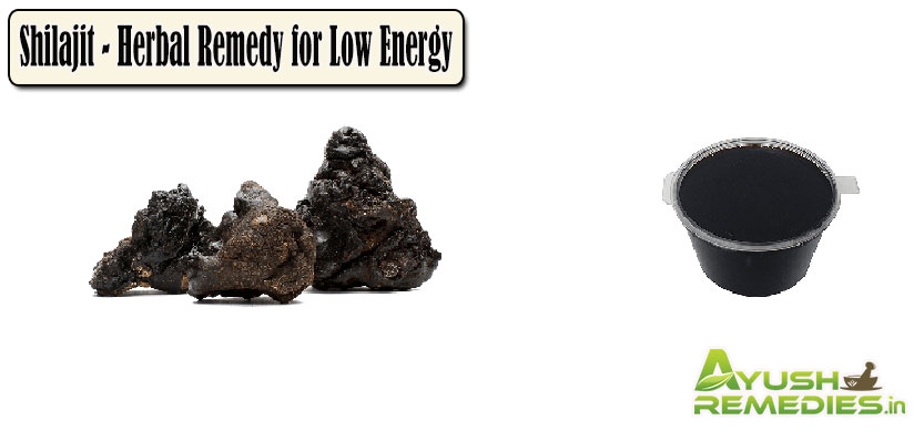 Shilajit Remedy for Low Energy