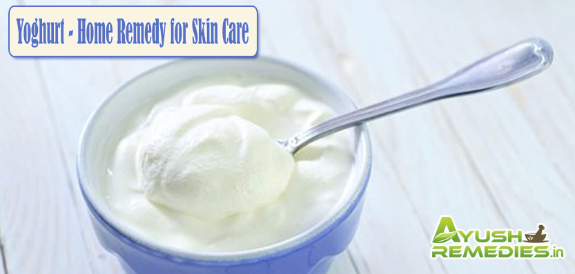 Yoghurt Remedy for Skin Care