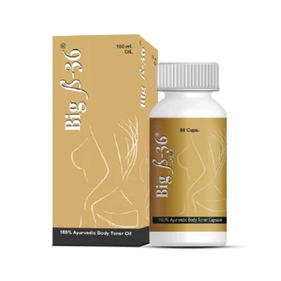 Big B-36 Ayurvedic breast care capsules and oil for herbal support
