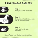 Herbal feminine care tablets designed to support comfort and personal wellness