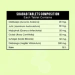 Shabab Ayurvedic tablets for feminine care and everyday intimate wellness