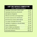 Lady Fire capsules for women's vitality and everyday intimate wellness care